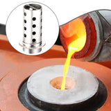 Maxbell Perforated Jewelry Casting Flask Jewelry Making Tool Perforated Casting Tool