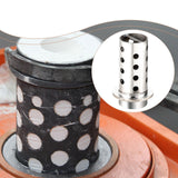 Maxbell Perforated Jewelry Casting Flask Jewelry Making Tool Perforated Casting Tool