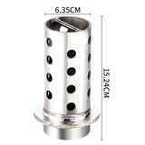 Maxbell Perforated Jewelry Casting Flask Jewelry Making Tool Perforated Casting Tool