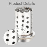 Maxbell Perforated Jewelry Casting Flask Jewelry Making Tool Perforated Casting Tool