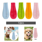 Maxbell 12Pcs DIY Tongue Accessories for Stuffed Animals Versatile Lightweight Funny Blue