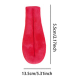 Maxbell 12Pcs DIY Tongue Accessories for Stuffed Animals Versatile Lightweight Funny Red