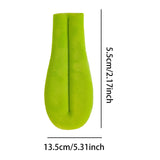 Maxbell 12Pcs DIY Tongue Accessories for Stuffed Animals Versatile Lightweight Funny Green