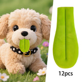 Maxbell 12Pcs DIY Tongue Accessories for Stuffed Animals Versatile Lightweight Funny Green