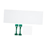 Maxbell Clay Screen for Pottery Tool DIY Protective Splash Protection Pottery Shield green clips