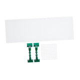 Maxbell Clay Screen for Pottery Tool DIY Protective Splash Protection Pottery Shield green clips