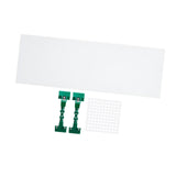 Maxbell Clay Screen for Pottery Tool DIY Protective Splash Protection Pottery Shield green clips