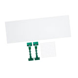 Maxbell Clay Screen for Pottery Tool DIY Protective Splash Protection Pottery Shield green clips