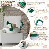Maxbell Clay Screen for Pottery Tool DIY Protective Splash Protection Pottery Shield green clips
