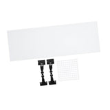 Maxbell Clay Screen for Pottery Tool DIY Protective Splash Protection Pottery Shield black clips