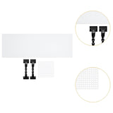 Maxbell Clay Screen for Pottery Tool DIY Protective Splash Protection Pottery Shield black clips