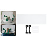 Maxbell Clay Screen for Pottery Tool DIY Protective Splash Protection Pottery Shield black clips