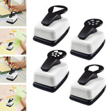 Maxbell Paper Punch Shape Small Paper Art Hole Punch for Greeting Cards DIY Handmade Triangle