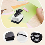Maxbell Paper Punch Shape Small Paper Art Hole Punch for Greeting Cards DIY Handmade Star