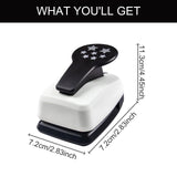 Maxbell Paper Punch Shape Small Paper Art Hole Punch for Greeting Cards DIY Handmade Star