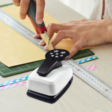 Maxbell Paper Punch Shape Small Paper Art Hole Punch for Greeting Cards DIY Handmade Star