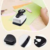 Maxbell Paper Punch Shape Small Paper Art Hole Punch for Greeting Cards DIY Handmade Heart