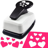 Maxbell Paper Punch Shape Small Paper Art Hole Punch for Greeting Cards DIY Handmade Heart
