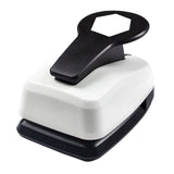 Maxbell Paper Punch Shape Small Paper Art Hole Punch for Greeting Cards DIY Handmade Hexagon