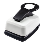 Maxbell Paper Punch Shape Small Paper Art Hole Punch for Greeting Cards DIY Handmade Hexagon