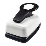 Maxbell Paper Punch Shape Small Paper Art Hole Punch for Greeting Cards DIY Handmade Hexagon