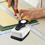 Maxbell Paper Punch Shape Small Paper Art Hole Punch for Greeting Cards DIY Handmade Hexagon