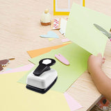 Maxbell Paper Punch Shape Small Paper Art Hole Punch for Greeting Cards DIY Handmade Hexagon