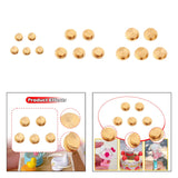 Maxbell 5 Pieces Nail Art Rotary Bearings for Women Girls Gift for Nails Art Designs S