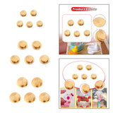 Maxbell 5 Pieces Nail Art Rotary Bearings for Women Girls Gift for Nails Art Designs S