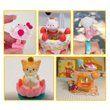 Maxbell 5 Pieces Nail Art Rotary Bearings for Women Girls Gift for Nails Art Designs S