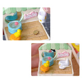 Maxbell 5 Pieces Nail Art Rotary Bearings for Women Girls Gift for Nails Art Designs S