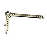 Maxbell 7 Shaped Metal Purse Frame Sturdy Retro Bag Sewing Kiss Lock Clasp Bag Frame 12.5cm
