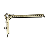 Maxbell 7 Shaped Metal Purse Frame Sturdy Retro Bag Sewing Kiss Lock Clasp Bag Frame 12.5cm