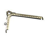 Maxbell 7 Shaped Metal Purse Frame Sturdy Retro Bag Sewing Kiss Lock Clasp Bag Frame 12.5cm