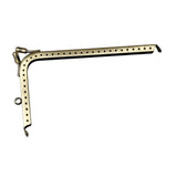 Maxbell 7 Shaped Metal Purse Frame Sturdy Retro Bag Sewing Kiss Lock Clasp Bag Frame 14.5cm