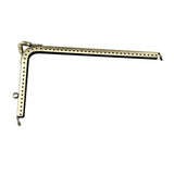 Maxbell 7 Shaped Metal Purse Frame Sturdy Retro Bag Sewing Kiss Lock Clasp Bag Frame 15.5cm