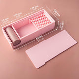 Maxbell Cornstarch Tapper Box Practical Container for Clays Molding for Polymer Clay Pink