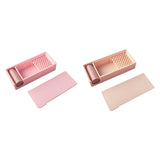 Maxbell Cornstarch Tapper Box Practical Container for Clays Molding for Polymer Clay Pink