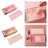 Maxbell Cornstarch Tapper Box Practical Container for Clays Molding for Polymer Clay Pink