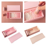 Maxbell Cornstarch Tapper Box Practical Container for Clays Molding for Polymer Clay Pink