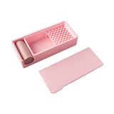 Maxbell Cornstarch Tapper Box Practical Container for Clays Molding for Polymer Clay Pink