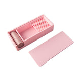 Maxbell Cornstarch Tapper Box Practical Container for Clays Molding for Polymer Clay Pink