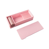 Maxbell Cornstarch Tapper Box Practical Container for Clays Molding for Polymer Clay Pink