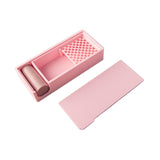 Maxbell Cornstarch Tapper Box Practical Container for Clays Molding for Polymer Clay Pink