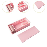Maxbell Cornstarch Tapper Box Practical Container for Clays Molding for Polymer Clay Pink