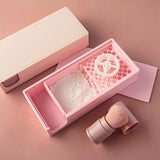 Maxbell Cornstarch Tapper Box Practical Container for Clays Molding for Polymer Clay Pink