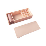Maxbell Cornstarch Tapper Box Practical Container for Clays Molding for Polymer Clay Apricot