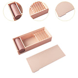 Maxbell Cornstarch Tapper Box Practical Container for Clays Molding for Polymer Clay Apricot