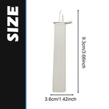 Maxbell Beading Knotting Tool DIY Crafts Create Secure Knots Compact Knot Tying Tool White