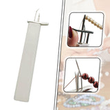 Maxbell Beading Knotting Tool DIY Crafts Create Secure Knots Compact Knot Tying Tool White